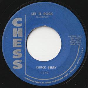 Chuck Berry - Let It Rock / Too Pooped To Pop "Casey" (7inch-Vinyl Record/Used)