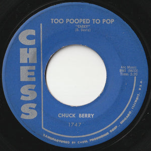 Chuck Berry - Let It Rock / Too Pooped To Pop "Casey" (7inch-Vinyl Record/Used)