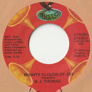 B.J. Thomas - Raindrops Keep Fallin' On My Head / Mighty Clouds Of Joy (7inch-Vinyl Record/Used)