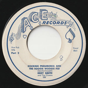 Huey "Piano" Smith & His Clowns - Rocking Pneumonia And The Boogie Woogie Flu (Part 1) / (Part 2) (7inch-Vinyl Record/Used)