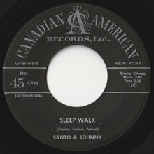 Load image into Gallery viewer, Santo &amp; Johnny - Sleep Walk / All Night Diner (7inch-Vinyl Record/Used)
