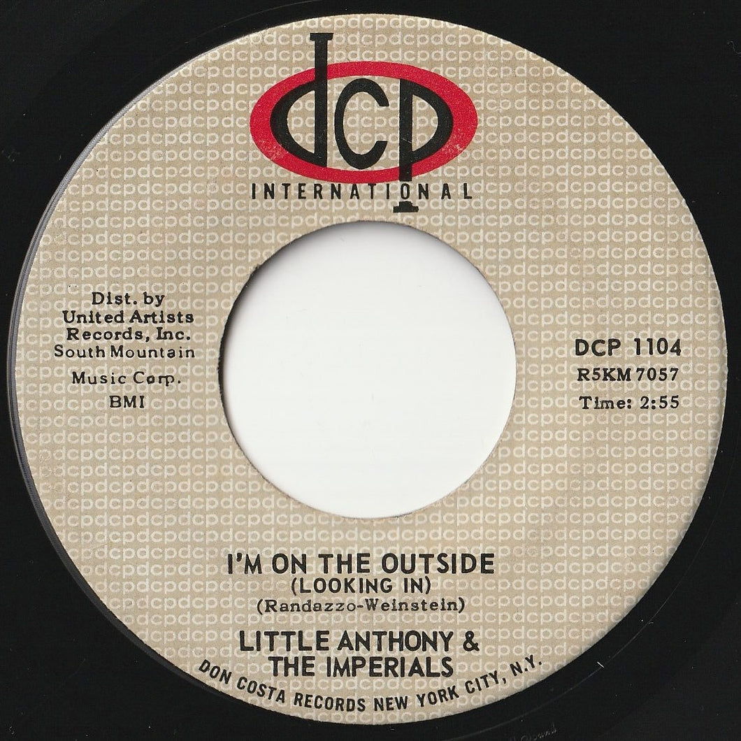 Little Anthony & The Imperials - I'm On The Outside (Looking In) / Please Go (7inch-Vinyl Record/Used)