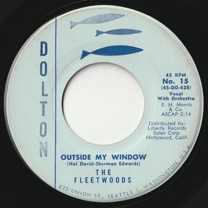 Fleetwoods - Outside My Window / Magic Star (7inch-Vinyl Record/Used)