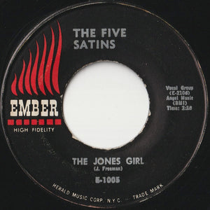 Five Satins - In The Still Of The Night "I'll Remember" / The Jones Girl (7inch-Vinyl Record/Used)