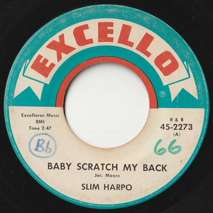 Slim Harpo - Baby Scratch My Back / I'm Gonna Miss You (Like The Devil) (7inch-Vinyl Record/Used)