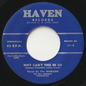 Romans - Honey Love / Why Can't This Be So (7inch-Vinyl Record/Used)