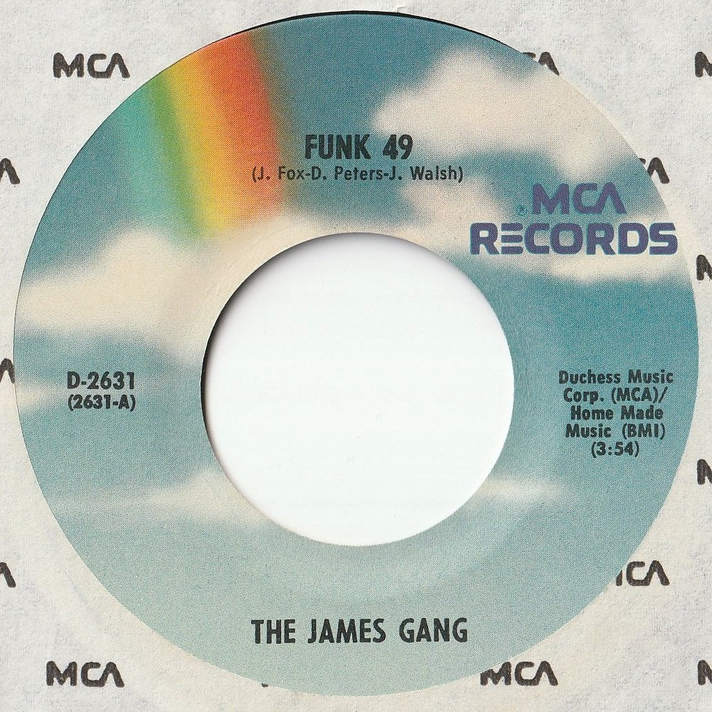 James Gang - Funk 49 / Walk Away (7inch-Vinyl Record/Used)