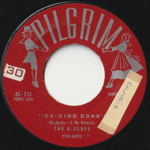 G-Clefs - Ka-Ding Dong / Darla, My Darlin' (7inch-Vinyl Record/Used)