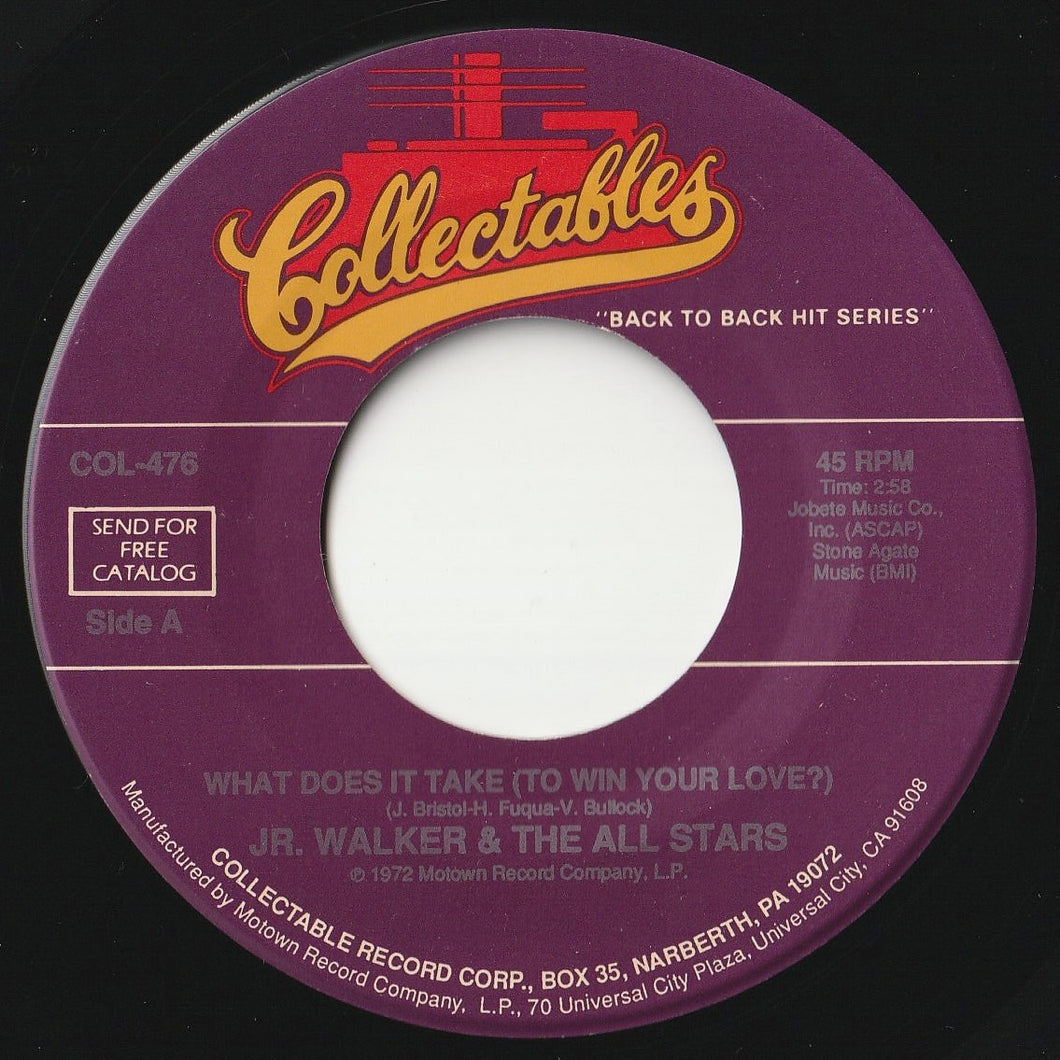 Junior Walker & The All Stars - What Does It Take (To Win Your Love?) / These Eyes (7inch-Vinyl Record/Used)