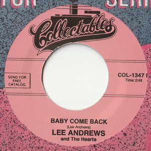 Lee Andrews & The Hearts - Maybe You'll Be There / Baby Come Back (7inch-Vinyl Record/Used)