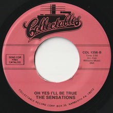 Load image into Gallery viewer, Sensations - Let Me In / Oh Yes I&#39;ll Be True (7inch-Vinyl Record/Used)
