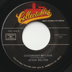 Jesse Belvin / Rosie & The Originals - Goodnight My Love / Angel Baby (7inch-Vinyl Record/Used)