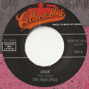 Del-Satins / The Four Epics - Teardrops Follow Me / Again (7inch-Vinyl Record/Used)