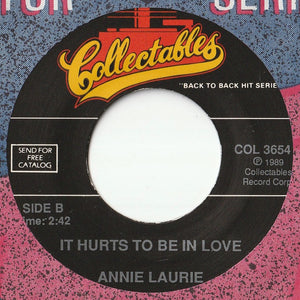 Tiny Bradshaw / Annie Laurie - The Train Kept A' Rollin' / It Hurts To Be In Love (7inch-Vinyl Record/Used)