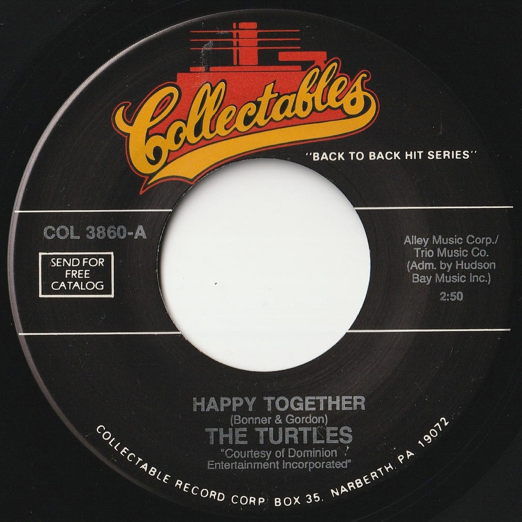 Turtles - Happy Together / It Ain't Me Babe (7inch-Vinyl Record/Used)