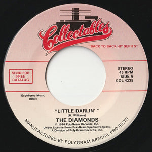 Diamonds / Admirations - Little Darlin' / The Bells Of Rosa Rita (7inch-Vinyl Record/Used)