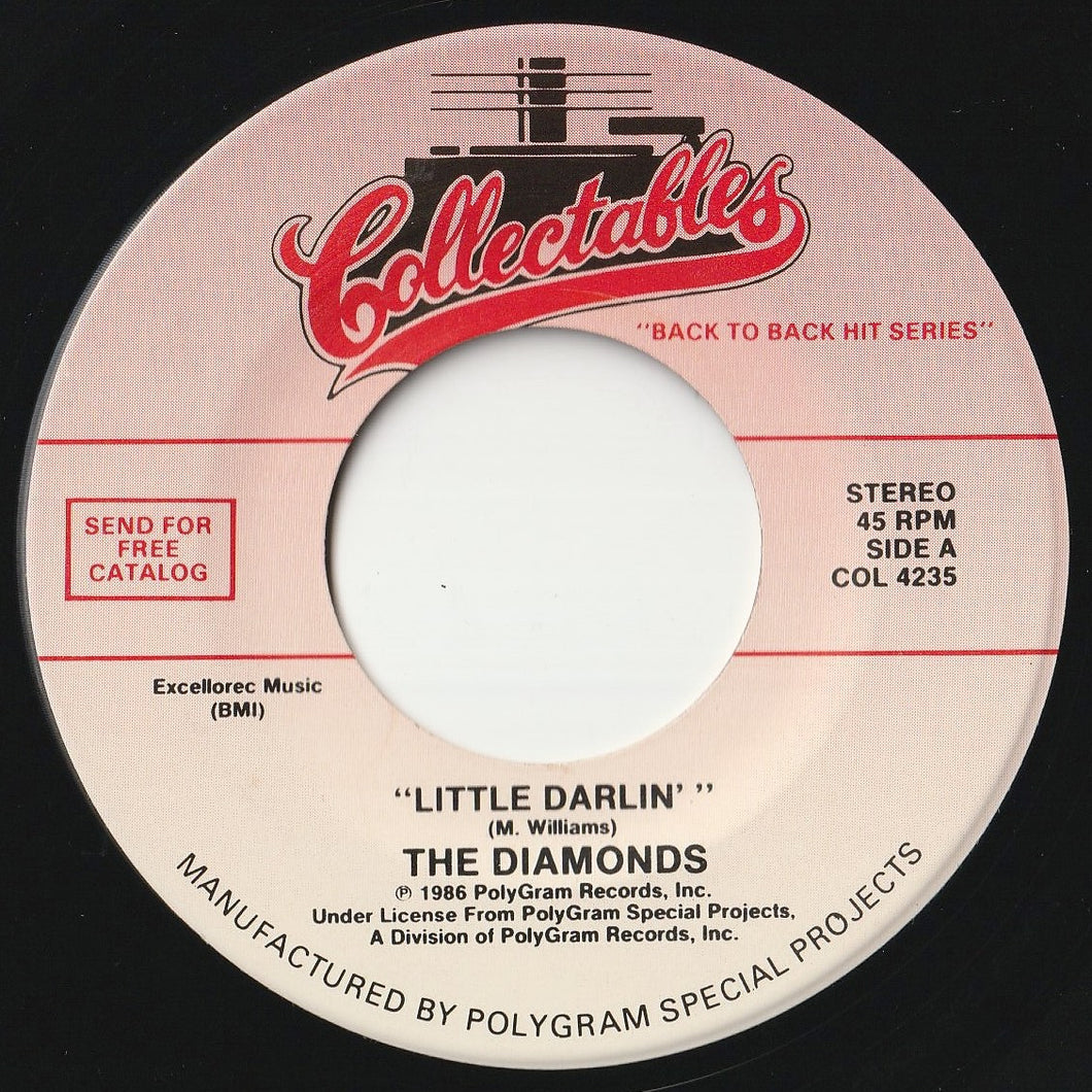 Diamonds / Admirations - Little Darlin' / The Bells Of Rosa Rita (7inch-Vinyl Record/Used)