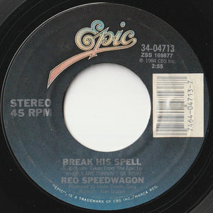 REO Speedwagon - Can't Fight This Feeling / Break His Spell (7inch-Vinyl Record/Used)