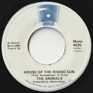 Animals - House Of The Rising Sun / Bring It On Home (7inch-Vinyl Record/Used)