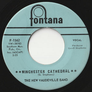 New Vaudeville Band - Winchester Cathedral / Wait For Me Baby (7inch-Vinyl Record/Used)