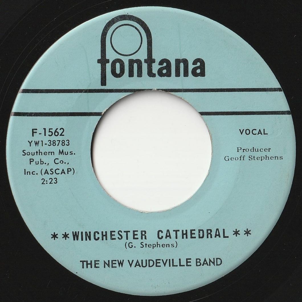 New Vaudeville Band - Winchester Cathedral / Wait For Me Baby (7inch-Vinyl Record/Used)