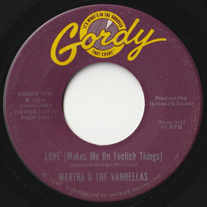 Martha Reeves & The Vandellas - You've Been In Love Too Long / Love (Makes Me Do Foolish Things) (7inch-Vinyl Record/Used)