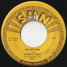 画像をギャラリービューアに読み込む, Johnny Cash &amp; The Tennessee Two - Get Rhythm / I Walk The Line (7inch-Vinyl Record/Used)
