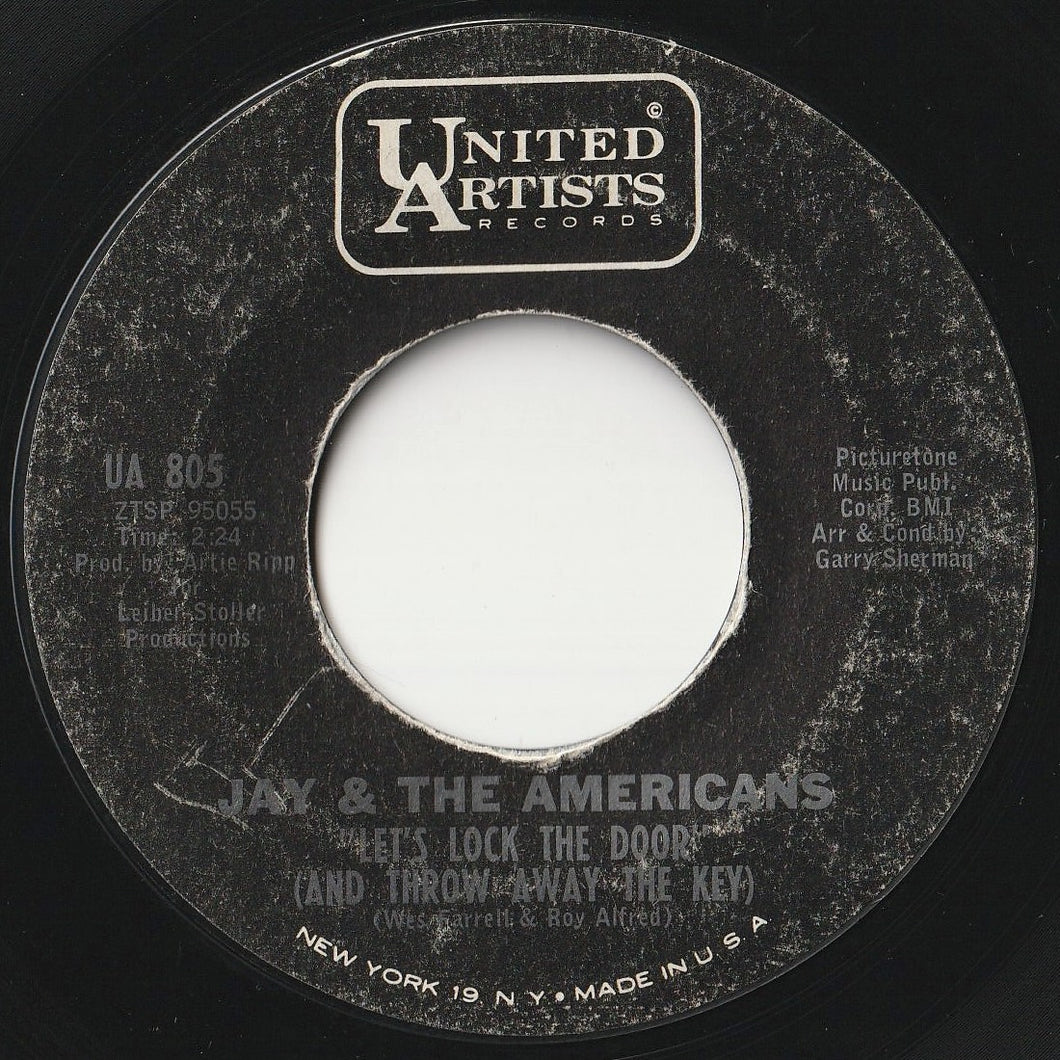 Jay & The Americans - Let's Lock The Door (And Throw Away The Key) / I'll Remember You (7inch-Vinyl Record/Used)