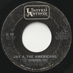 Jay & The Americans - Let's Lock The Door (And Throw Away The Key) / I'll Remember You (7inch-Vinyl Record/Used)