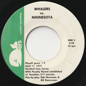 Jack Say - New England Whalers Victory March (Brass Bonanza) / Whalers Vs. Minnesota (Playoff Game #2) (7inch-Vinyl Record/Used)