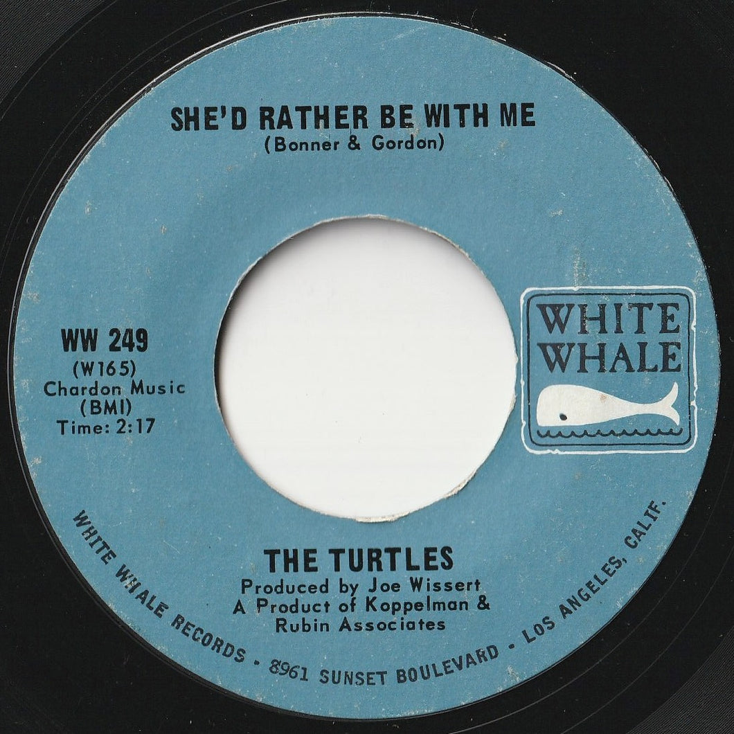 Turtles - She'd Rather Be With Me / The Walking Song (7inch-Vinyl Record/Used)