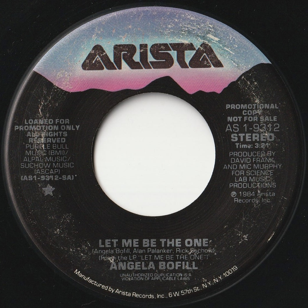 Angela Bofill - Let Me Be The One / Let Me Be The One (7inch-Vinyl Record/Used)