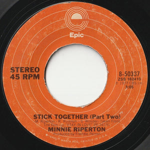 Minnie Riperton - Stick Together (Part 1) / (Part 2) (7inch-Vinyl Record/Used)