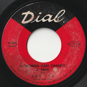 Joe Tex - A Woman Can Change A Man / Don't Let Your Left Hand Know (7inch-Vinyl Record/Used)