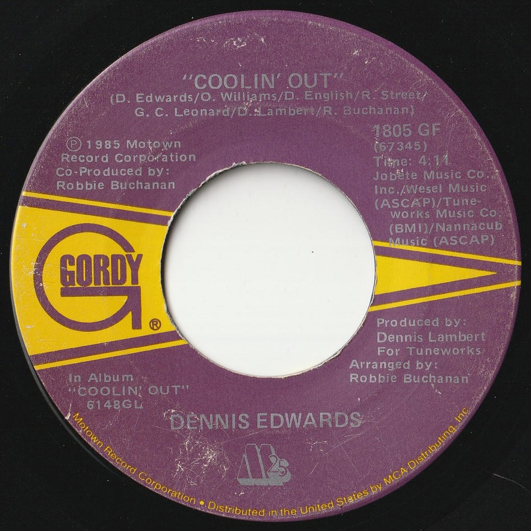 Dennis Edwards - Coolin' Out / I Thought I Could Handle It (7inch-Vinyl Record/Used)