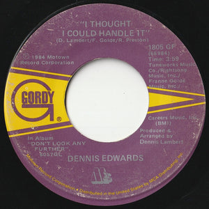 Dennis Edwards - Coolin' Out / I Thought I Could Handle It (7inch-Vinyl Record/Used)