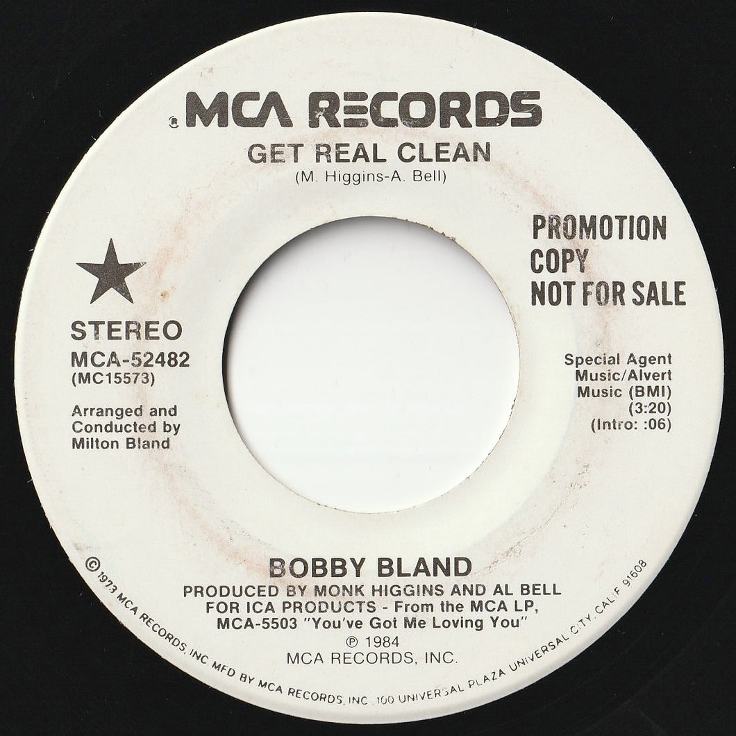 Bobby Bland - Get Real Clean / Get Real Clean (7inch-Vinyl Record/Used)