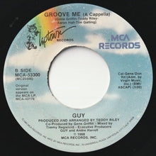 画像をギャラリービューアに読み込む, Guy - Groove Me / (A Cappella) (7inch-Vinyl Record/Used)
