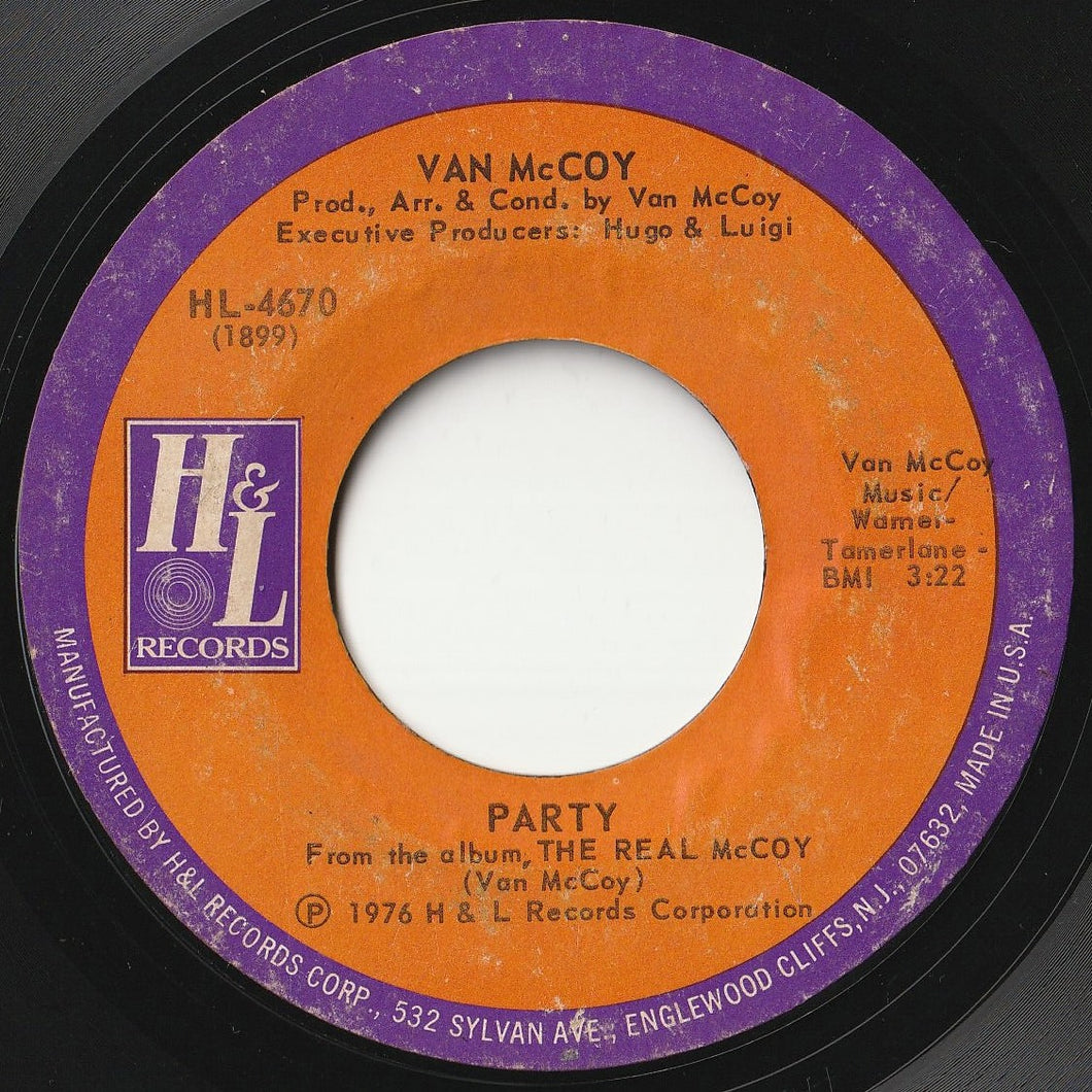 Van McCoy - Party / The Disco Kid (7inch-Vinyl Record/Used)