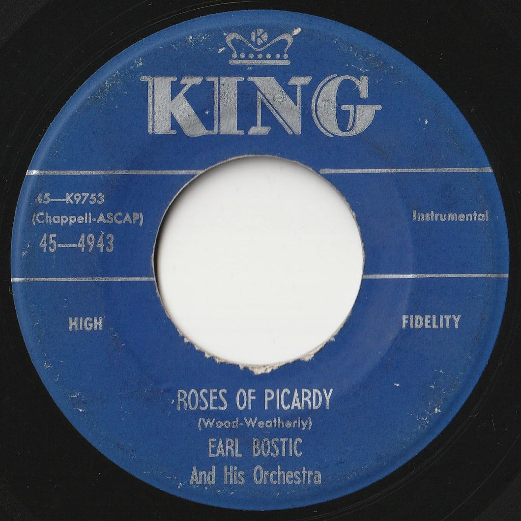 Earl Bostic And His Orchestra - Roses Of Picardy / Where Or When (7inch-Vinyl Record/Used)