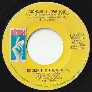 Booker T & The MG's - Time Is Tight / Johnny, I Love You (7inch-Vinyl Record/Used)