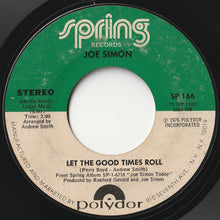 画像をギャラリービューアに読み込む, Joe Simon - Come Get To This / Let The Good Times Roll (7inch-Vinyl Record/Used)
