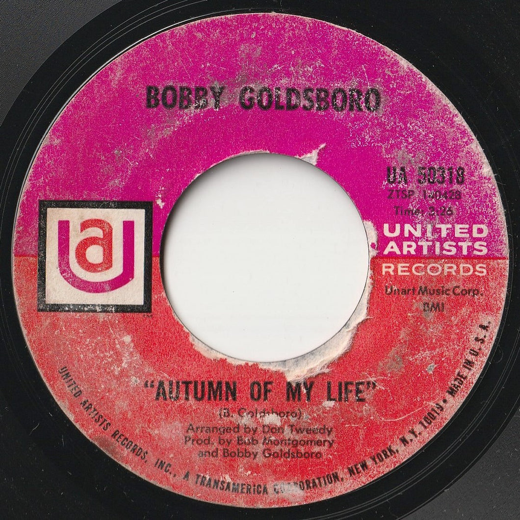 Bobby Goldsboro - Autumn Of My Life / She Chased Me (7inch-Vinyl Record/Used)