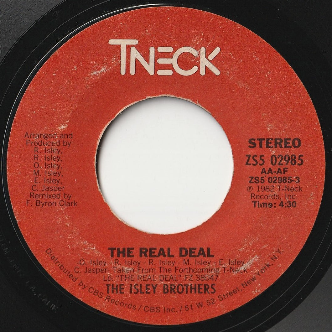 Isley Brothers - The Real Deal / (Instrumental) (7inch-Vinyl Record/Used)