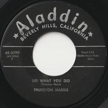 Load image into Gallery viewer, Thurston Harris - Do What You Did / I&#39;m Asking Forgiveness (7inch-Vinyl Record/Used)
