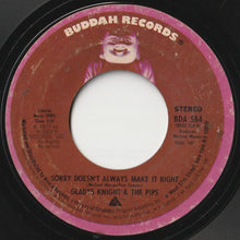 Load image into Gallery viewer, Gladys Knight And The Pips - Sorry Doesn&#39;t Always Make It Right / You Put A New Life In My Body (7inch-Vinyl Record/Used)
