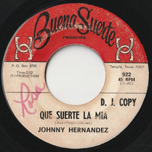 Little Joe  / Johnny Hernandez - Ya Llego La Primavera / Que Suerte La Mia (7inch-Vinyl Record/Used)