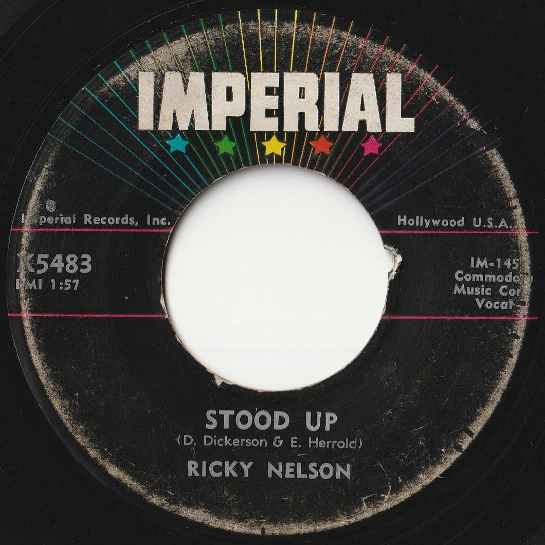 Ricky Nelson - Stood Up / Waitin' In School (7inch-Vinyl Record/Used)