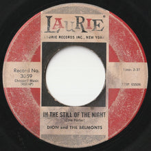 画像をギャラリービューアに読み込む, Dion &amp; The Belmonts - In The Still Of The Night / A Funny Feeling (7inch-Vinyl Record/Used)
