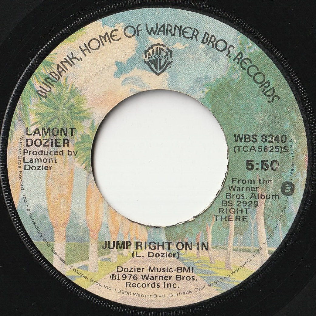 Lamont Dozier - Jump Right On In / Can't Get Off Until The Feeling Stops (7inch-Vinyl Record/Used)